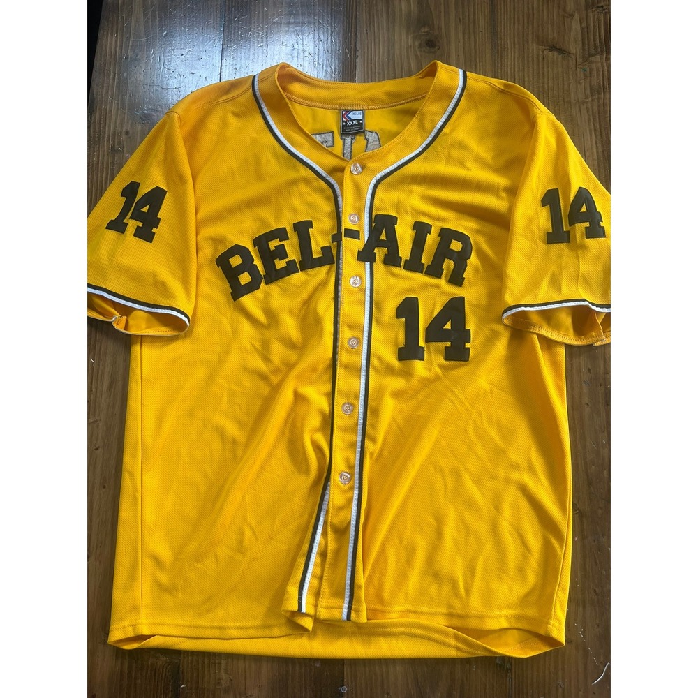 Molpe Bel-Air Academy 14 Will Smith Baseball Jersey Mens XXXL Fresh Prince